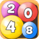 2048 number ball