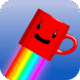a cup of coffee