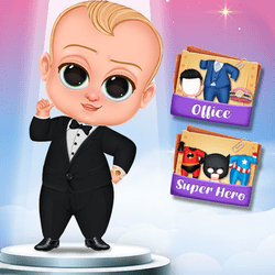 baby boss photo shoot