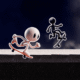 black and white stickman 1