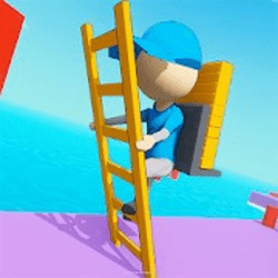 bridge race stairs run build