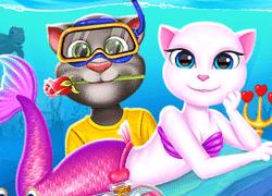 cat girl valentine story deep water